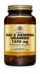 SOLGAR Olej z siemienia lnianego 1250 mg 90 kapsułek