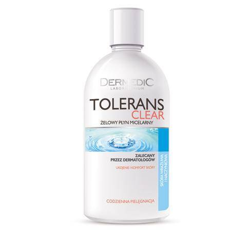 DERMEDIC Tolerans Clear Żelowy Płyn micelarny do skóry wrażliwej, 200 ml