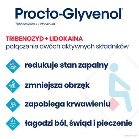 Procto-Glyvenol, 10 czopki