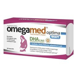 OMEGAMED Optima Start DHA z Alg 30 kapsułek