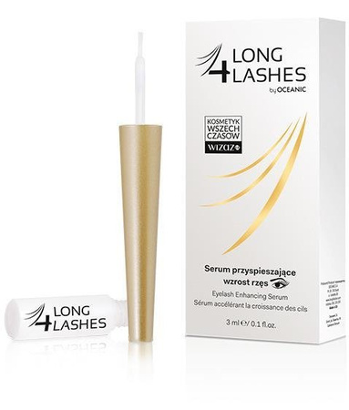 LONG 4 LASHES serum przyspieszające wzrost rzęs, 3 ml
