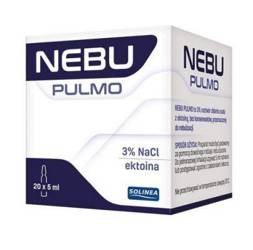 NEBU PULMO roztwór do inhalacji 20ampułek po 5ml