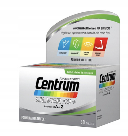 Centrum Silver 50+ tabletki 30 tabl.