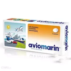 Aviomarin, 5 tabletek