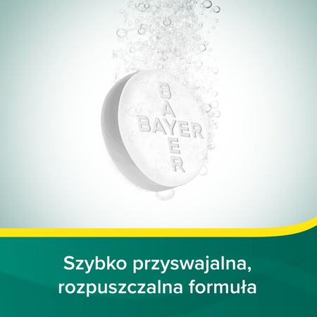 ASPIRIN C FORTE,10 tabletek musujących