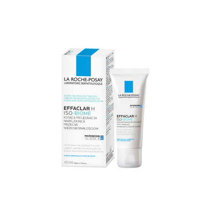 LA ROCHE-POSAY EFFACLAR H ISO-BIOME Krem kojąco-nawilżający przeciw niedoskonałościom 40 ml