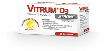 VITRUM D3 STRONG 4000 j.m., 60 kapsułki miękkie 