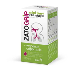 Zatogrip Mini z laktoferyną 6 m+ płyn 30ml