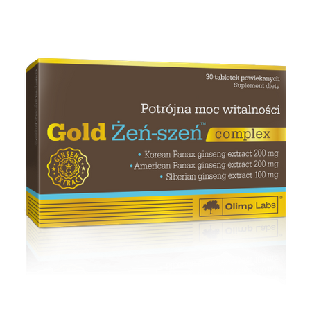 OLIMP Gold Żeń-szeń complex , 30 tabletek powlekanych