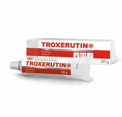 Troxerutin żel 0,02 g/g,  30 g