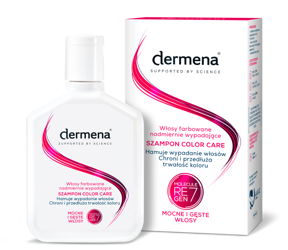 DERMENA COLOR CARE Szampon do włosów zniszczonych 200ml