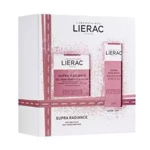 Lierac Supra Radiance Zestaw Krem-Żel - 50 ml + Krem Pod Oczy - 15 ml