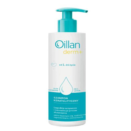 Oillan Derm+, szampon keratolityczny, 180 ml