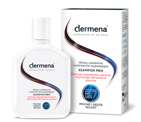 DERMENA MEN Szampon hamujący wypadanie włosów 200ml