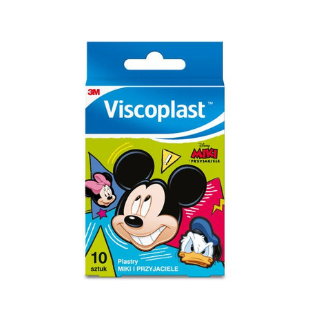 Plastry VISCOPLAST Miki i Przyjaciele 10 szt. 