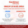 Gardimax medica spray, lek na ból gardła z lidokainą bez cukru, aerozol do stosowania w jamie ustnej o smaku miętowym, 30 ml