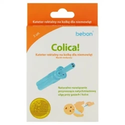 Colica! Kateter rektalny Colica na kolkę dla niemowląt, 5 sztuk