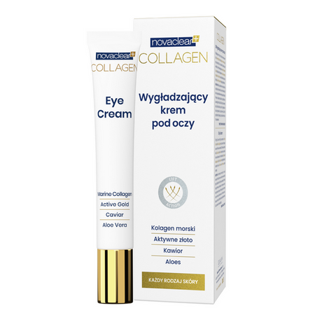 Novaclear Collagen Wygładzający krem pod oczy, 15ml