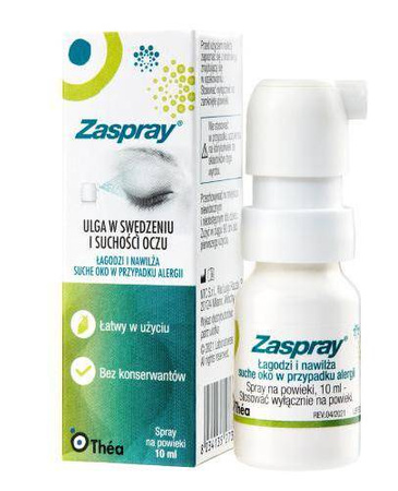 Zaspray spray na powieki, 10 ml