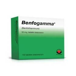 Benfogamma 50mg x 100 tabl.draż.