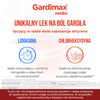 GARDIMAX MEDICA lek na ból gardła z lidokainą bez cukru, 24 tabletki do ssania o smaku miętowym