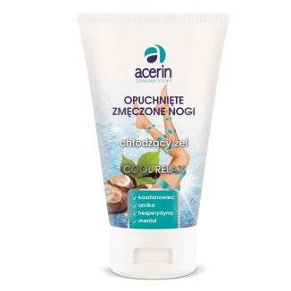 Acerin Cool Relax Żel chłodzący  na opuchnięte i zmęczone nogi, 150 ml