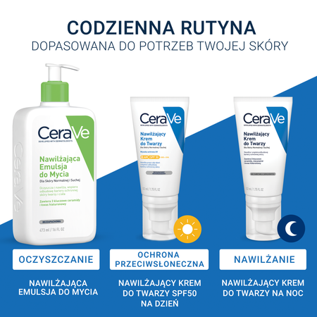 CeraVe Nawilżający Krem do twarzy 52 ml