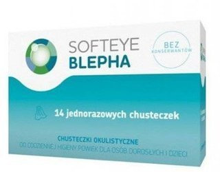 SOFTEYE BLEPHA Chusteczki okulistyczne 14 sztuk