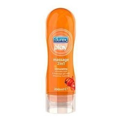 DUREX PLAY stymulujący żel intymny i do masażu z pobudzającą guaraną, 200 ml