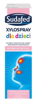 Sudafed XyloSpray Kids aer.0,5mg/1ml 10ml 