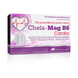 Olimp Chela-Mag B6 Cardio , 30 tabletek powlekanych