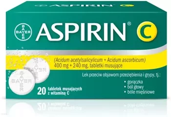 Aspirin C, 20 tabletek musujących