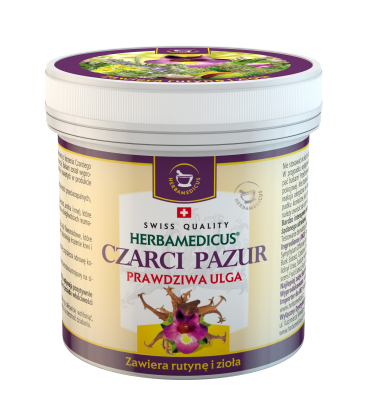 Herbamedicus CZARCI PAZUR + rutyna, 250ml 