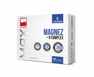 Magnez + B Complex 60 tabletek