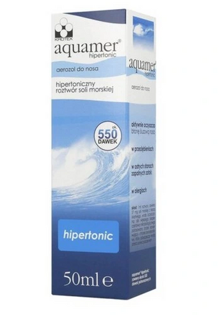 Aquamer Hipertonic Aerozol do nosa, 50ml