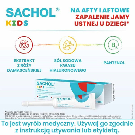 Sachol Kids żel 15ml