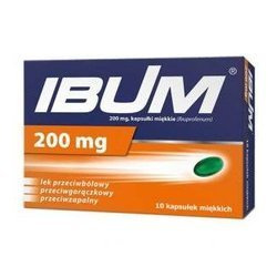 Ibum 200mg, 10 kapsułek