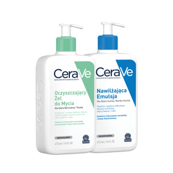 CERA VE Zes.Żel oczysz.+emulsja 2x473ml