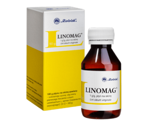 LINOMAG płyn do stosowania na skórę 1 g/g, 90 g