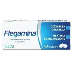 Flegamina 8mg x 40 tabl.