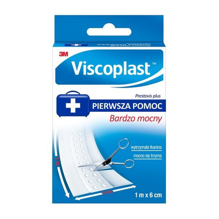 Plaster Viscoplast PRESTOVIS PLUS 1m x 6cm, 1 sztuka