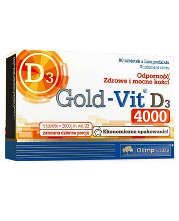 Olimp Gold-Vit D3 4000, 90 tabletek