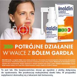 Inaldin Gardło aerozol do stosowania w jamie ustnej 1,5mg/ml, 30 mlData ważności 2025,11.30