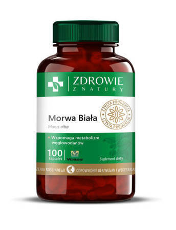 Morwa Biała Zdrowie z Natury, 100 kapsułek