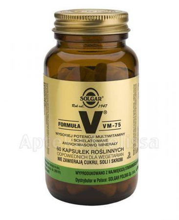 SOLGAR Formuła VM-75 60 kapsułek