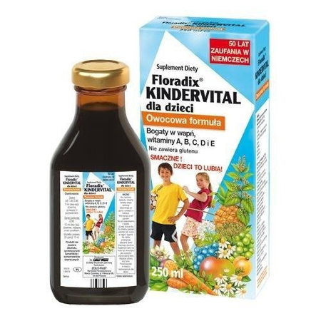 FLORADIX KINDERVITAL dla dzieci tonik 250ml