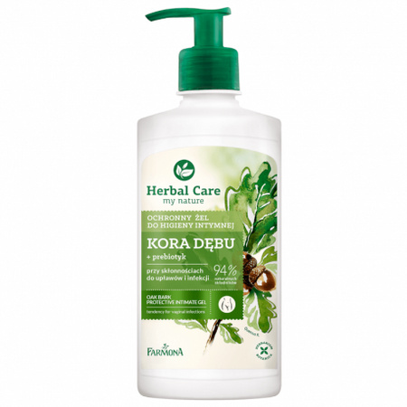 Herbal Care Ochronny żel do higieny intymnej Kora dębu, 330ml