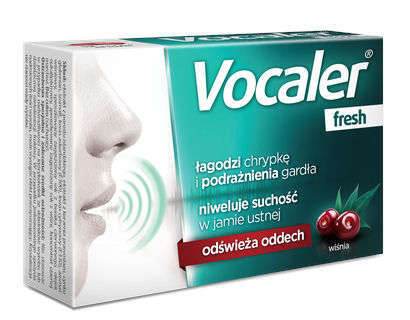 Vocaler Fresh 12 pastylek do ssania 