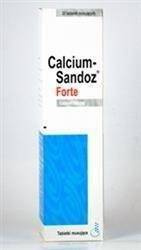 Calcium - Sandoz forte 500 mg, 20 tabletek musujących