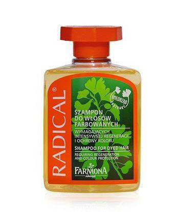 Radical szampon wzmacniający do włosów farbowanych . 300ml